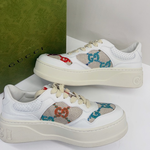Gucci GG panelled sneakers - Picture 7 of 13